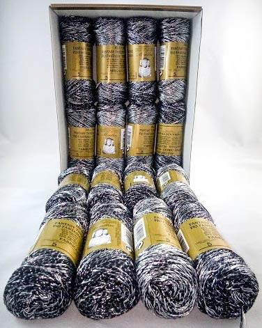 Morillas Zepelines Bombilla N.5 filo uncinetto nero 16x85 g