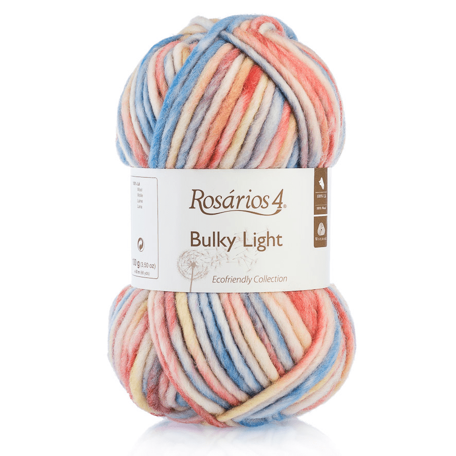 Rosarios4 Bulky Light Print filato stampato
