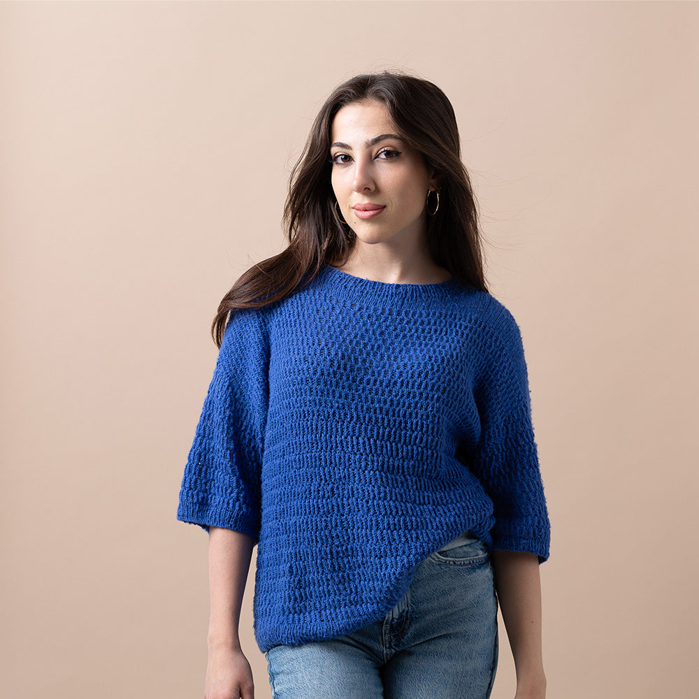 Pascuali Samia Shirt schema maglia cotone bio oversize
