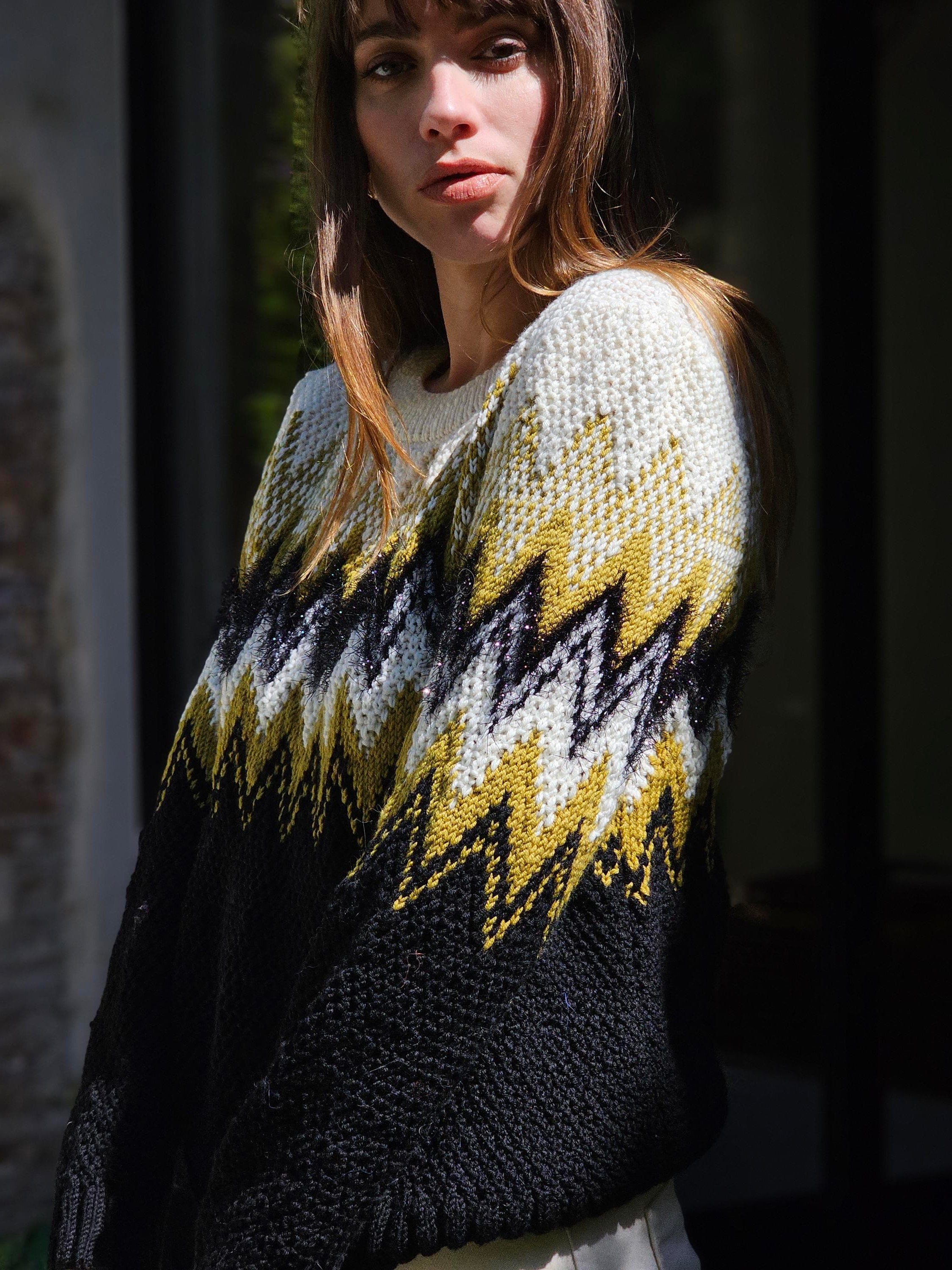 Anny Blatt Simona kit maglia merino oasis