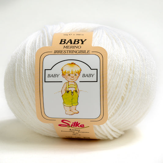 Il Filo di Arianna Baby lana merino 50 g tinta unita