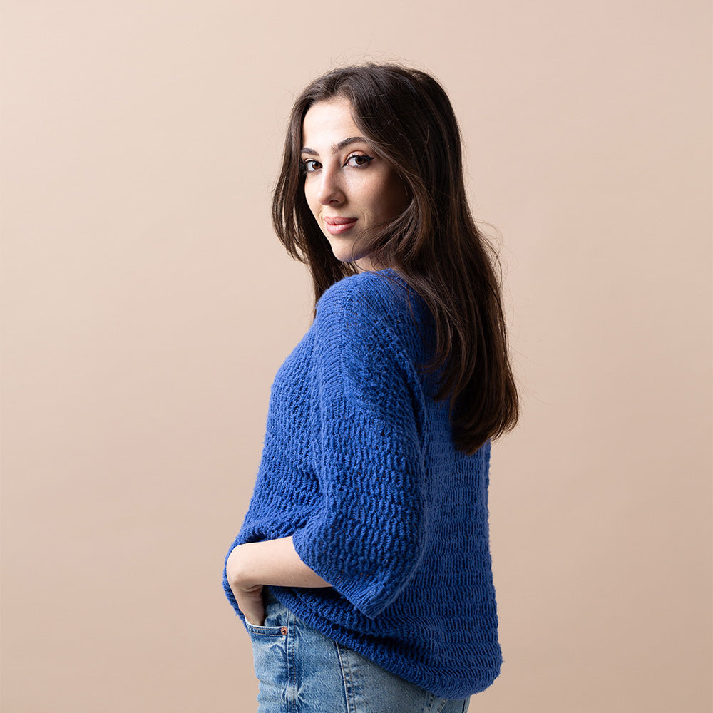 Pascuali Samia Shirt schema maglia cotone bio oversize
