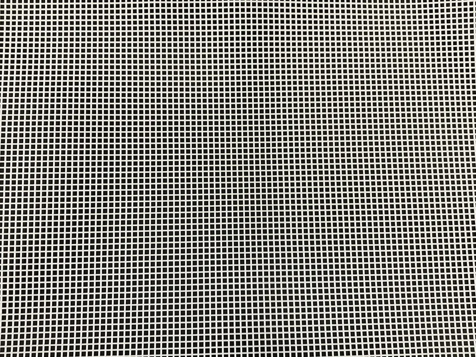 Il Filo di Arianna rete canvas bianca 50x32 foro 2 mm borse
