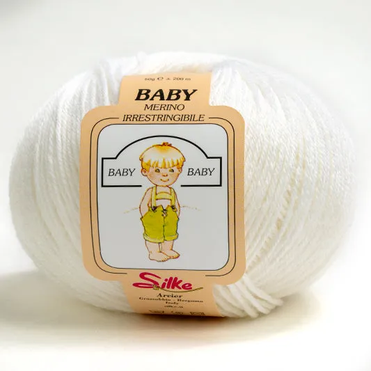 Il Filo di Arianna Baby lana merino 50 g tinta unita