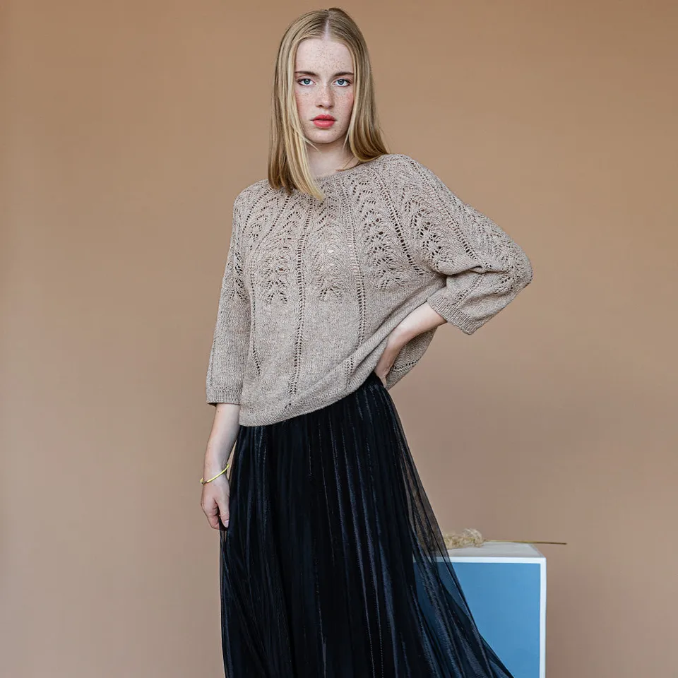 Pascuali Fabiana Pullover schema maglia pizzo
