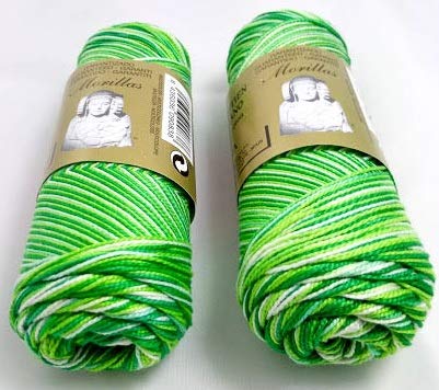 Morillas Zepelines Ne 5/2 filo cotone 2x75 g verde 26 mercerizzato