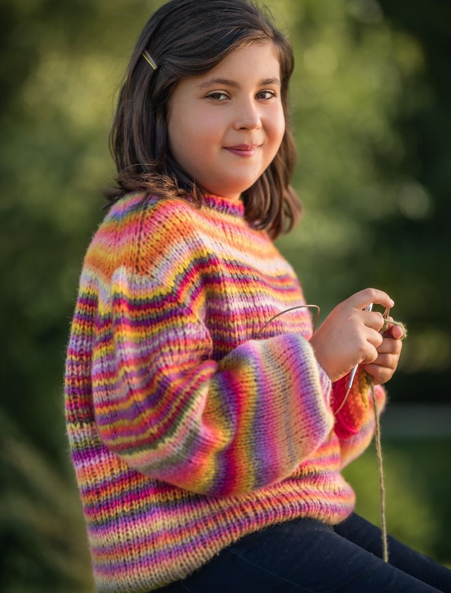 Rosarios4 319 Aguarela modello maglia bambino