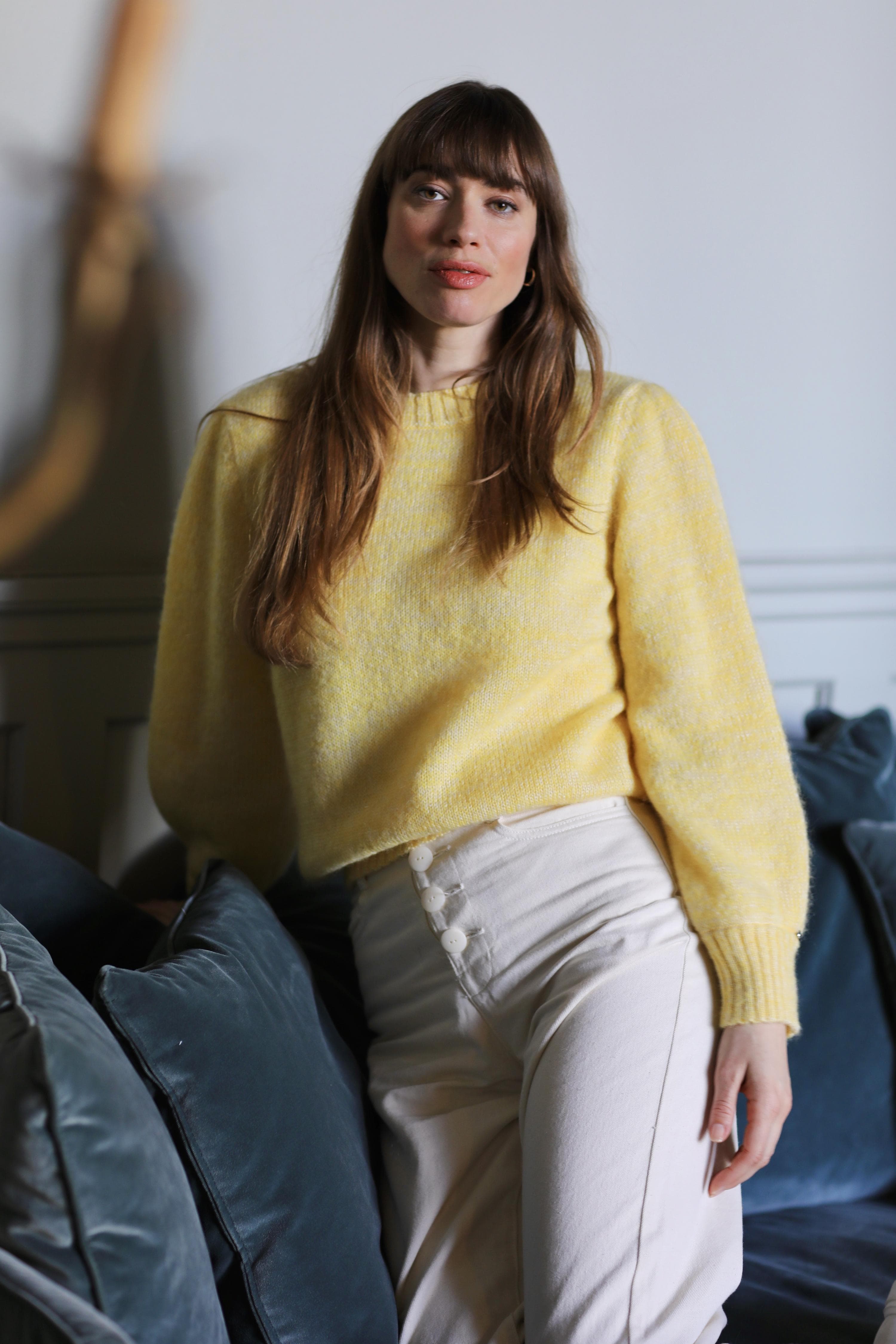Anny Blatt Alix kit maglia mohair chiné M