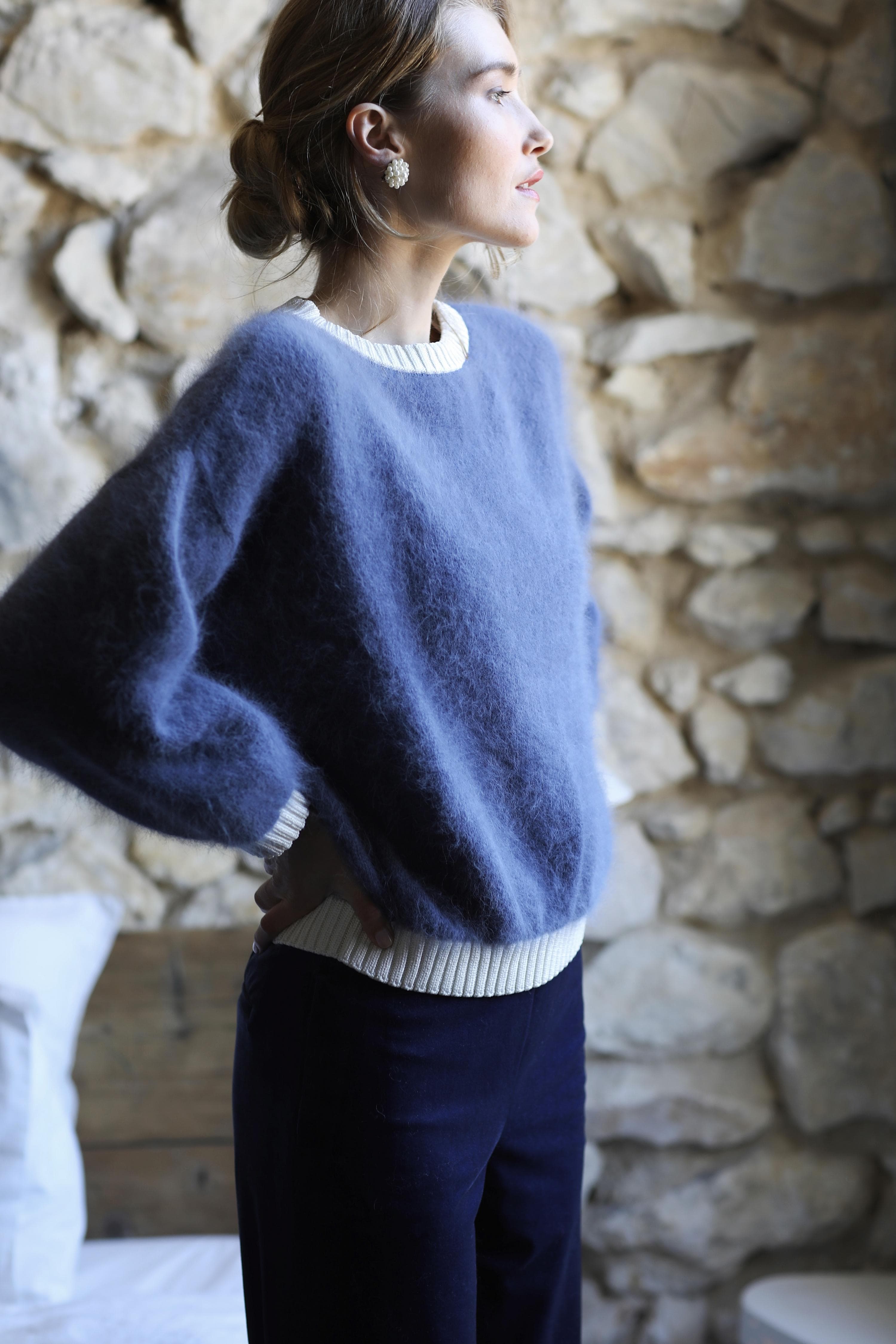Anny Blatt Mila kit maglia S duna angora