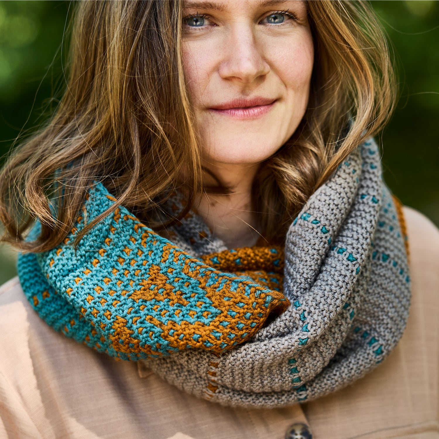 Rosy Green Wool Composure schema scaldacollo loop PDF