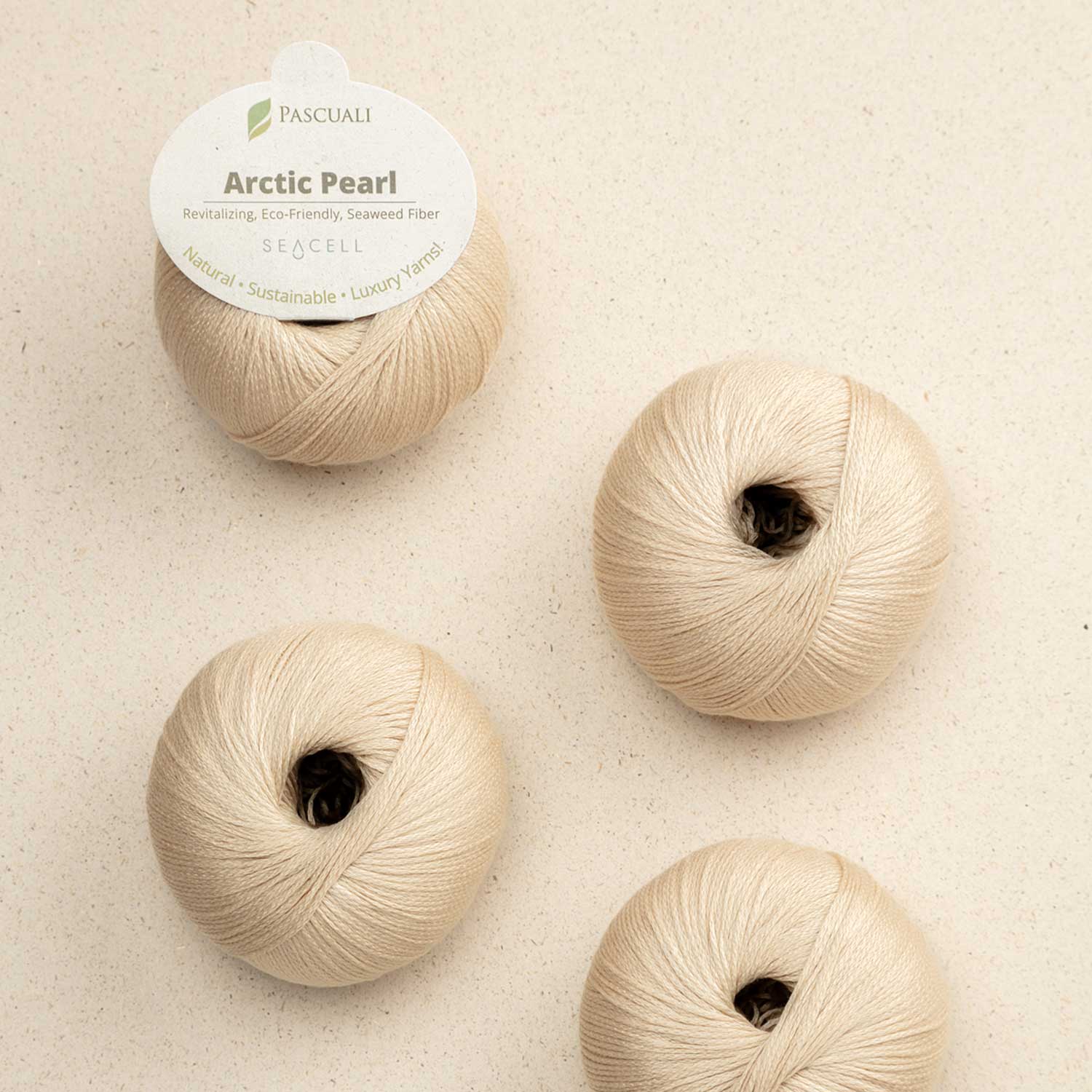 Pascuali Arctic Pearl filato vegano Seaweed 18