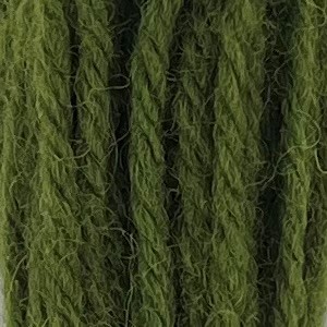 Appleton Crewel Wool 256 lana verde erba tinta unita