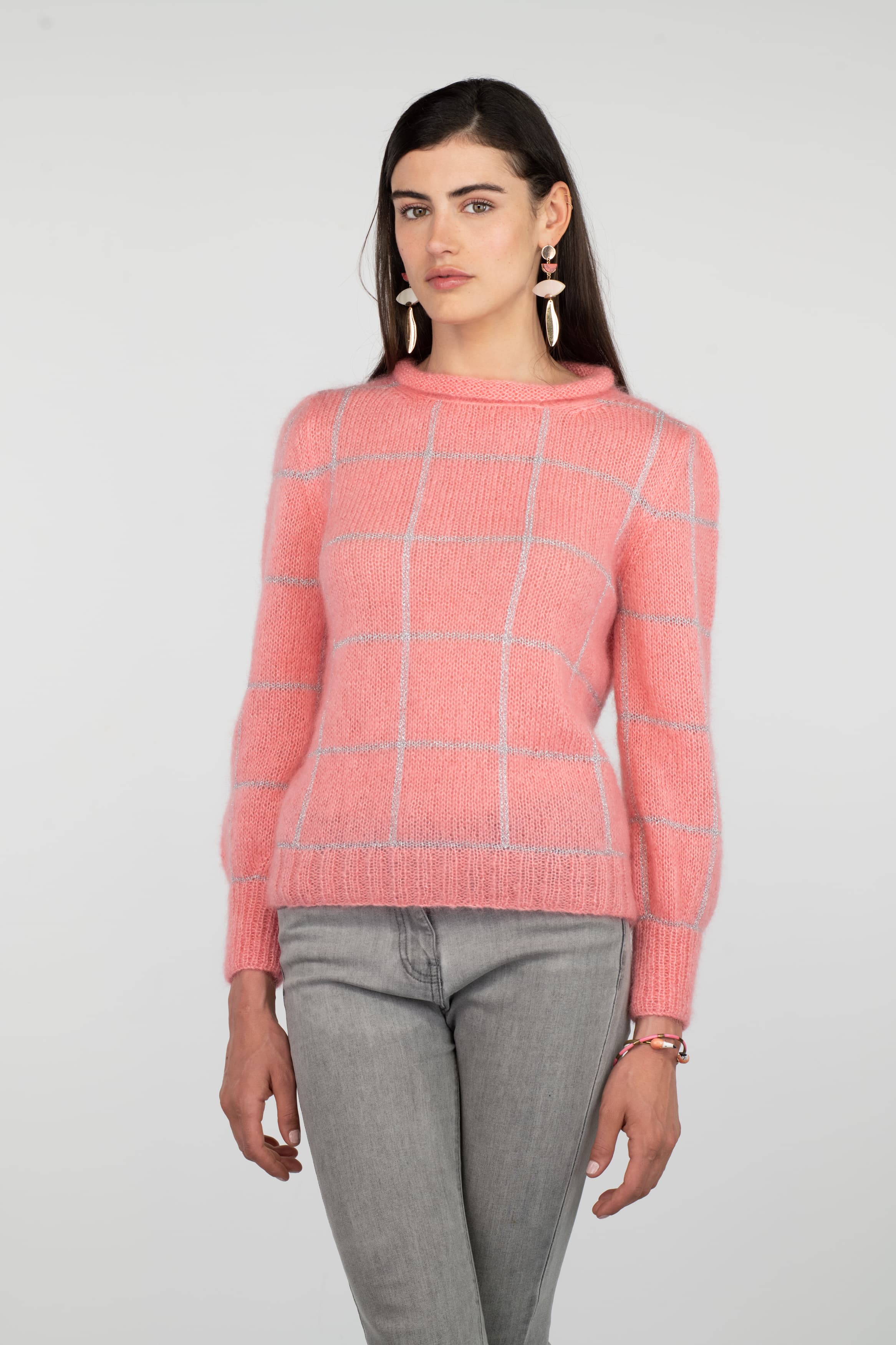 Anny Blatt Emma maglione kit maglia geometrico