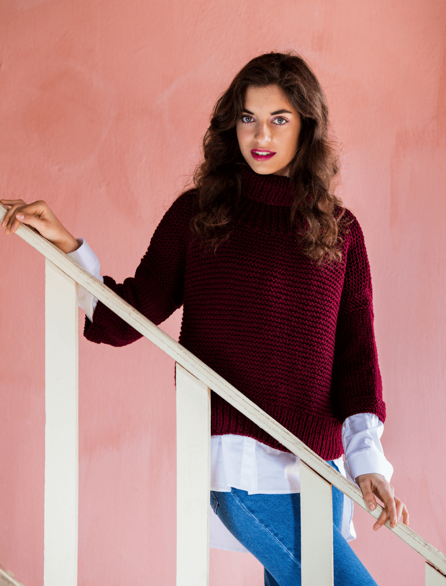 Rosarios4 179 Cordatta modello maglione donna