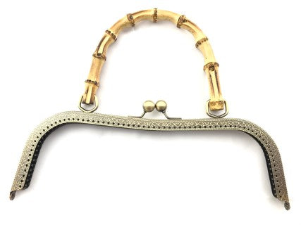 Il Filo di Arianna Clic Clac Rettangolo+Bamboo chiusura 27 cm