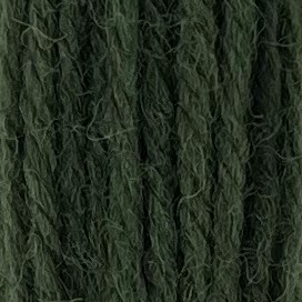Appleton Bros. Crewel Wool 295 lana da ricamo Jacobean Green tinta unita