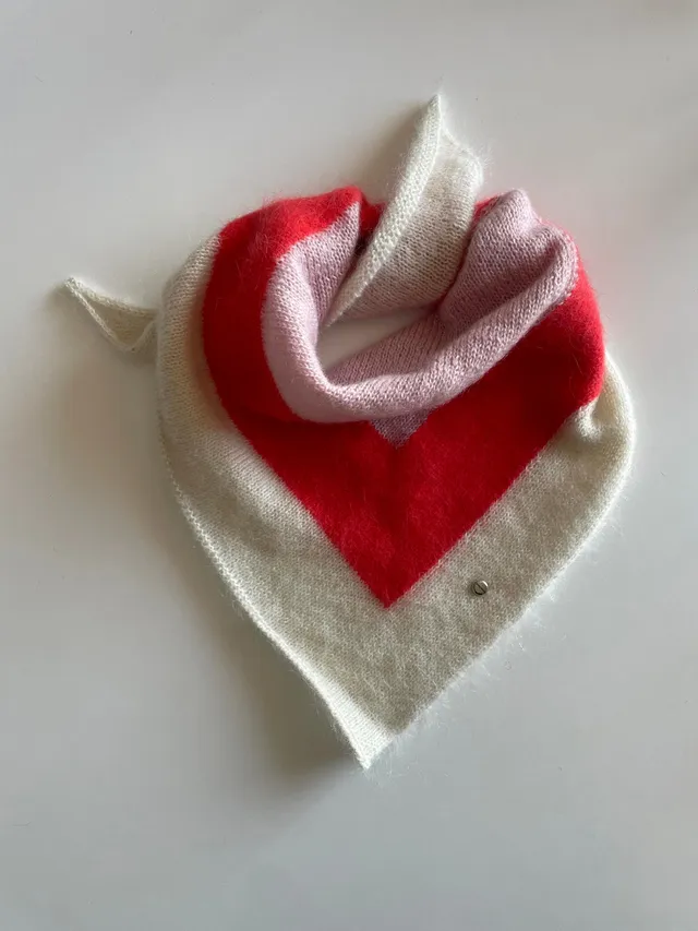 Annyblatt Capucine bandana lana mohair