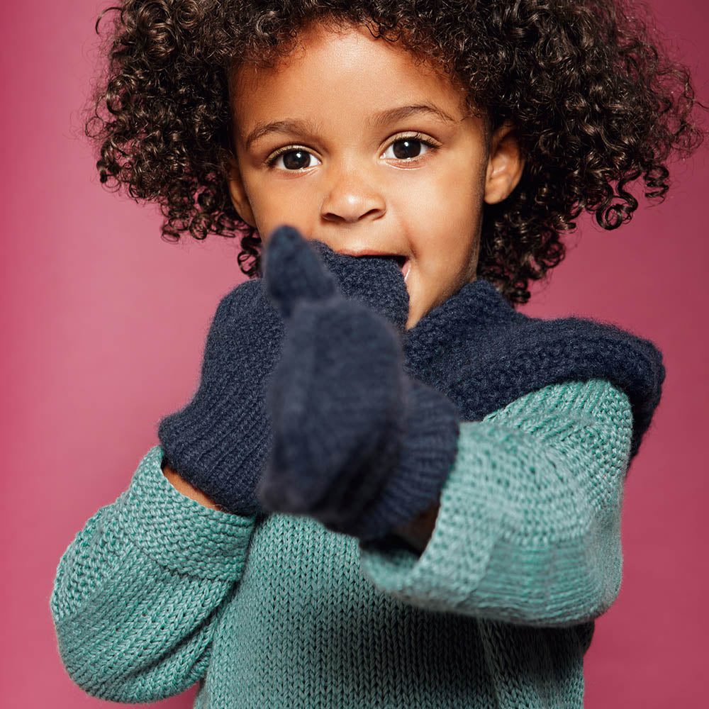 Pascuali Nita schema guanti bimbi cashmere