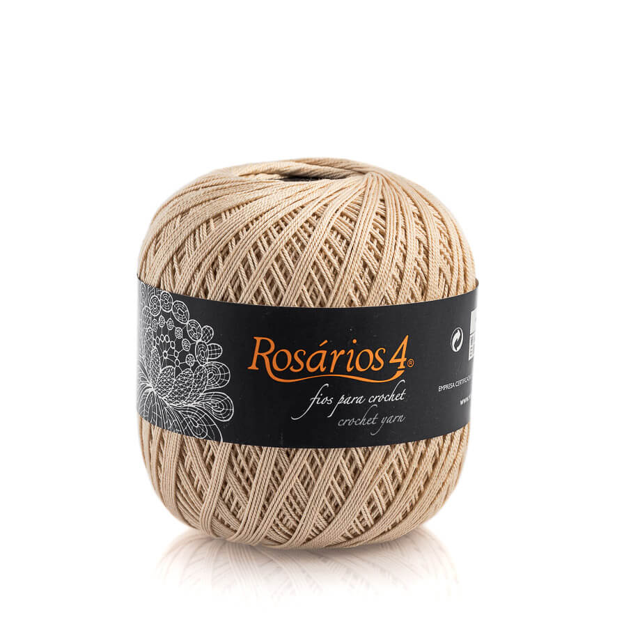 Rosarios4 Crochet filo uncinetto bianco e grezzo