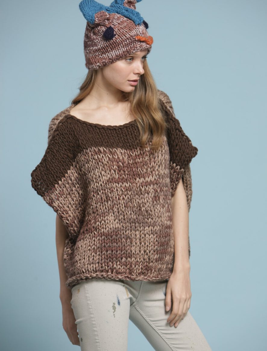 Rosarios4 111 gilet donna modello maglia senza maniche