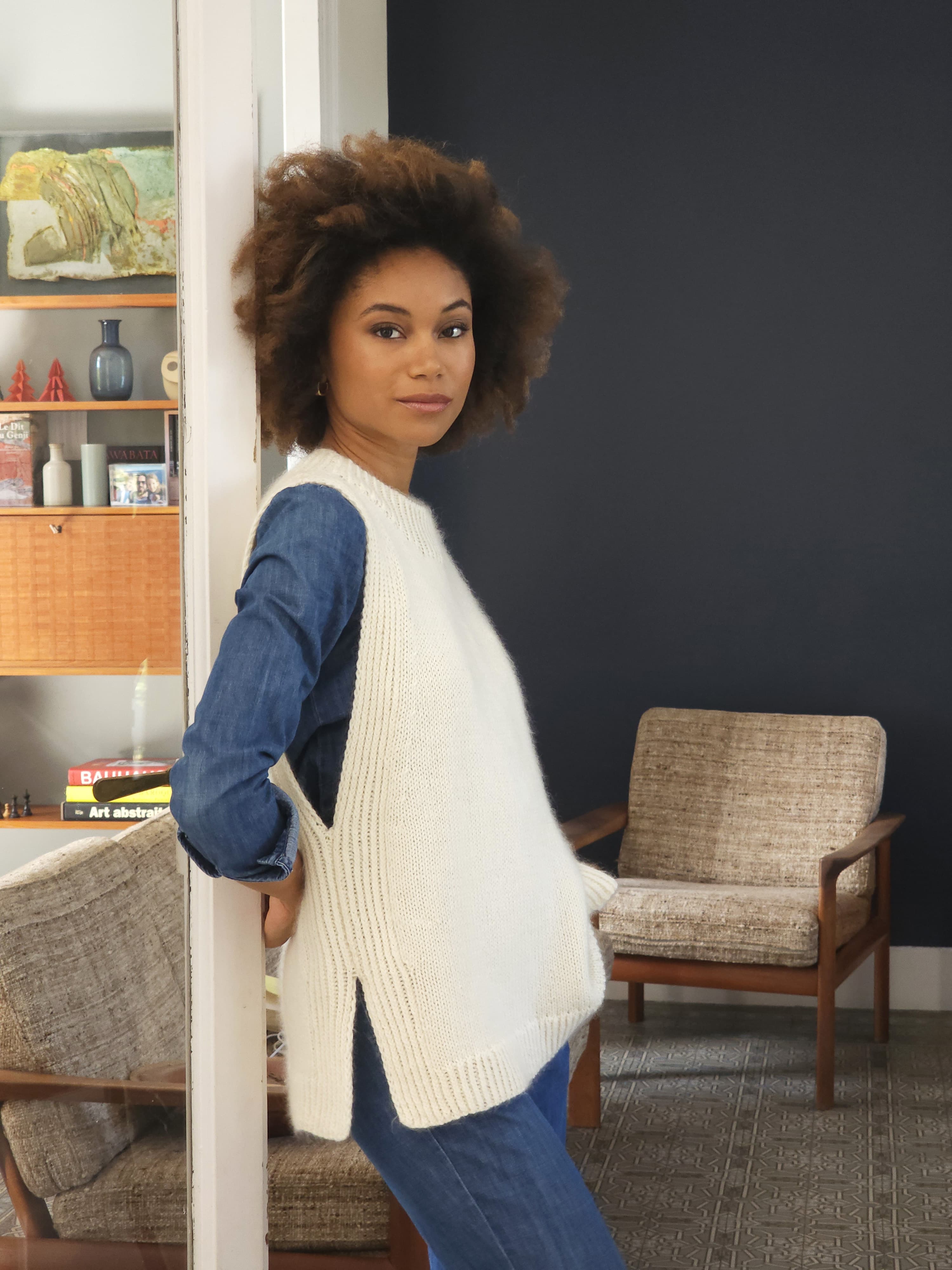 Annyblatt Circe kit maglia gilet merino mohair