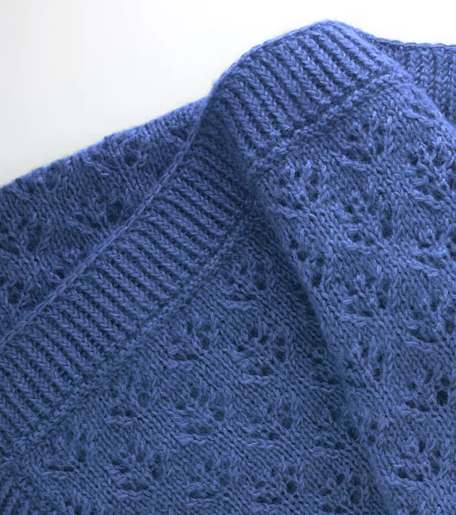Anny Blatt Baby Cypres kit copertina merino perla taglia 1
