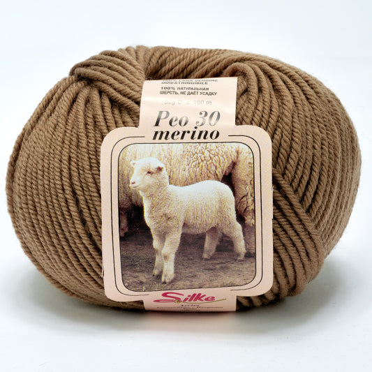 Il Filo di Arianna Peo lana merino gomitolo 50 g panna 800