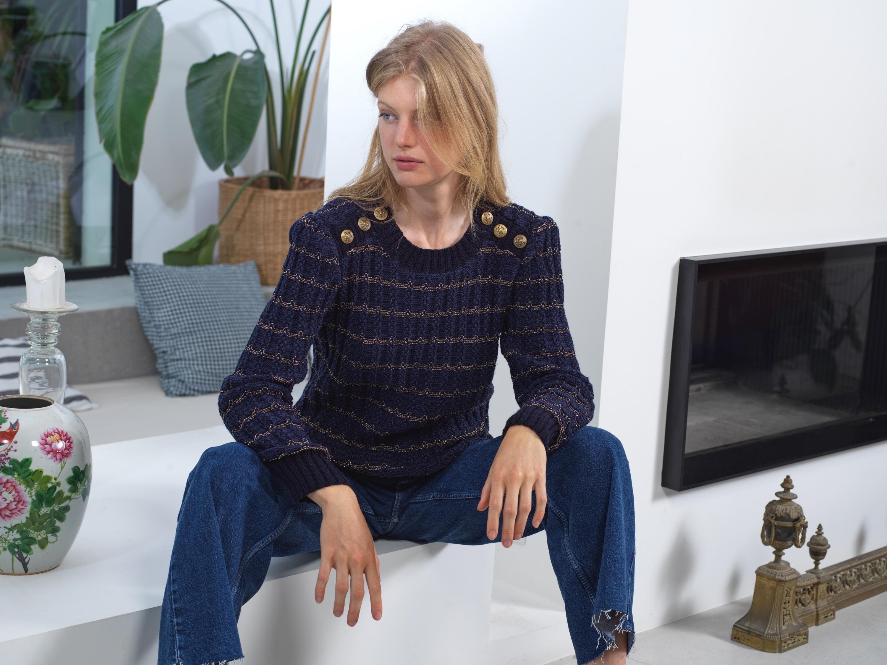 Anny Blatt Salma kit maglia merino extrafine