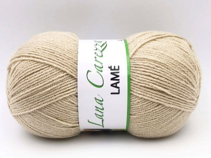 Il Filo di Arianna Carezza Lame filato acrilico bianco 100g
