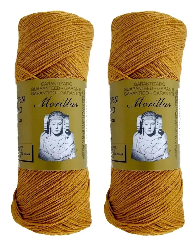 Morillas Zepelines Ne 5/2 filo cotone 2x75 g miele 41 mercerizzato