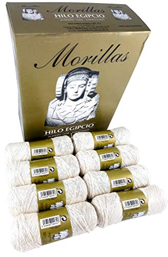 Morillas Zepelines Ne 5/2 filo cotone 16 gomitoli ecrù