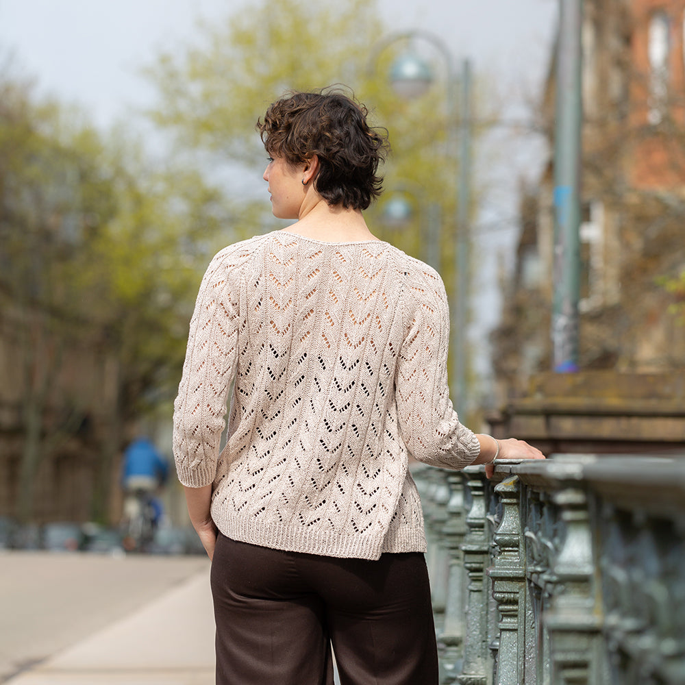 Pascuali Light Drift Cardigan schema maglia PDF estivo