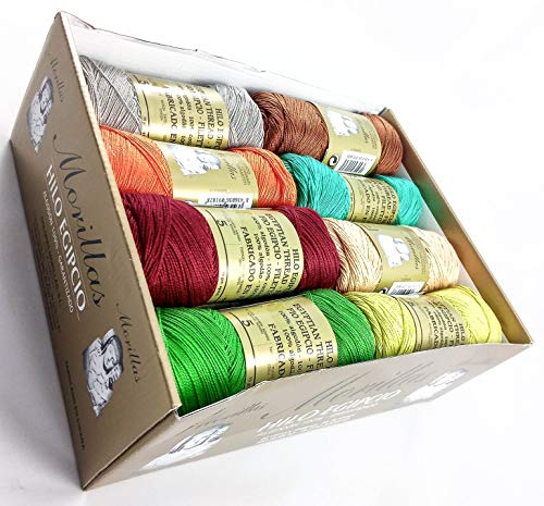 Morillas Zepelines Ne 5/2 cotone perlato serie 3 16x75g