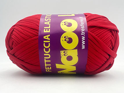 Waoo Lycra 01 fettuccia borse 300 g rosso elastica