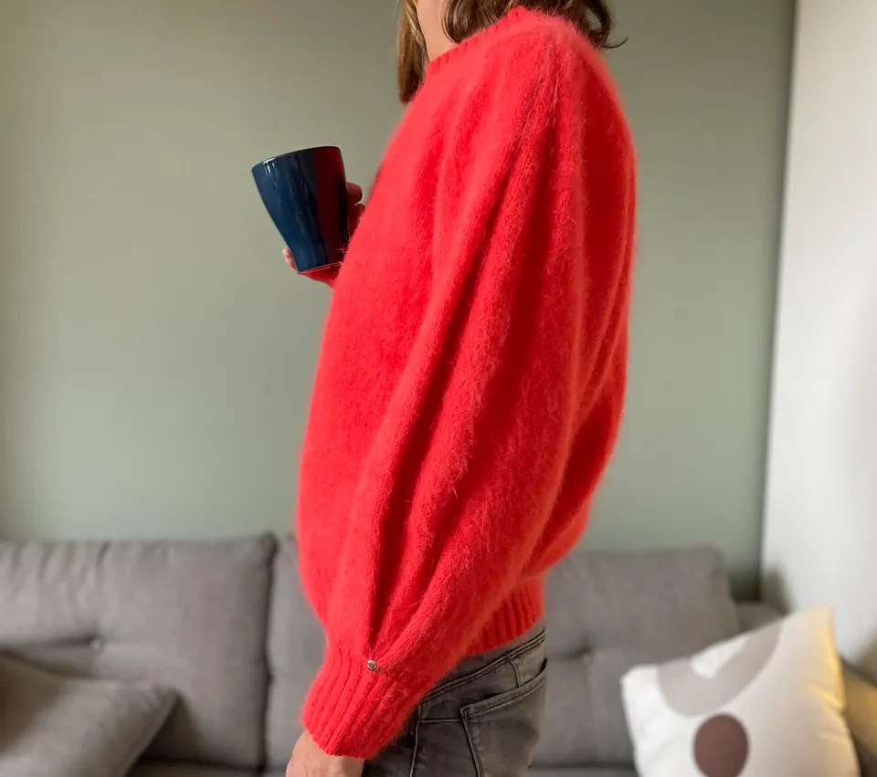 Annyblatt Alix maglione M capucine angora merino