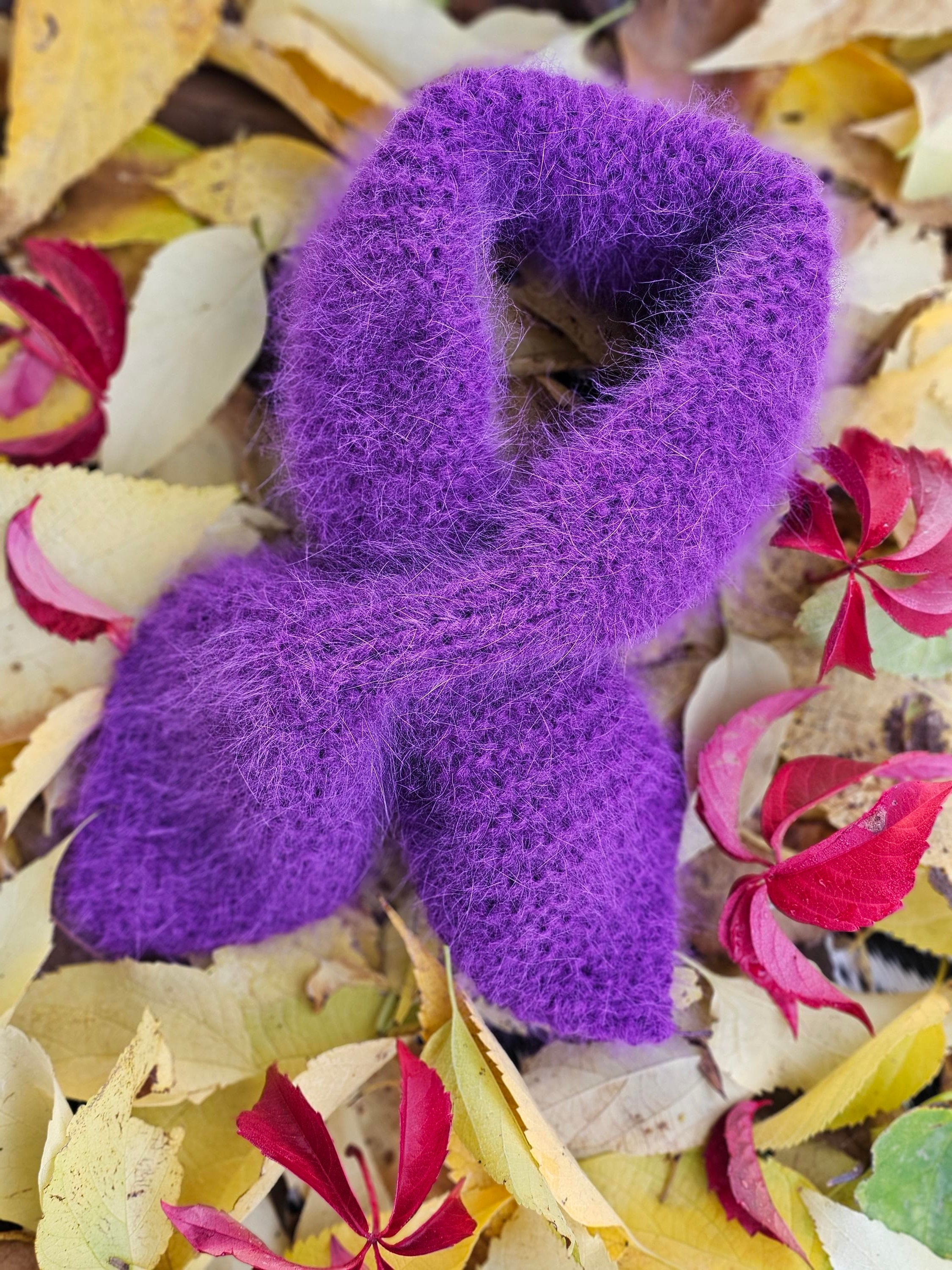 Annyblatt Vivy kit sciarpa Mora angora facile
