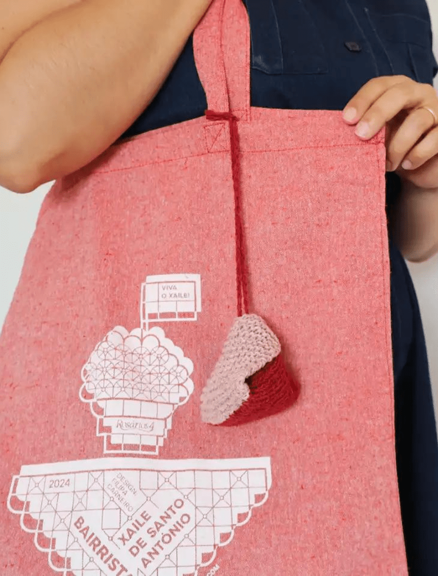 Rosarios4 Piramide modello borsa decorazione