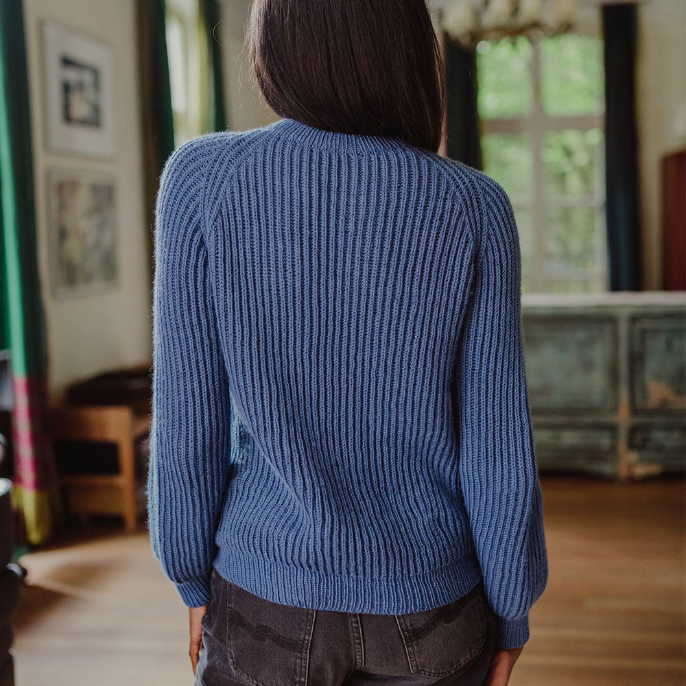 Pascuali Adelita schema pullover raglan lana PDF
