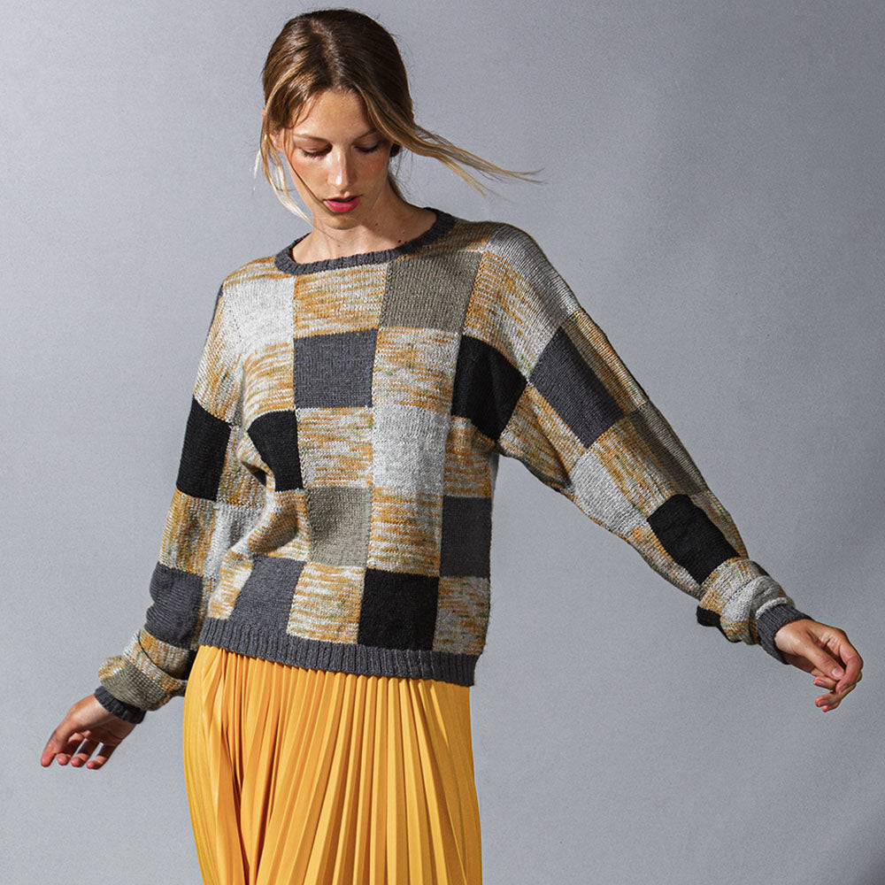 Pascuali Lucia schema pullover download intarsia alpaca