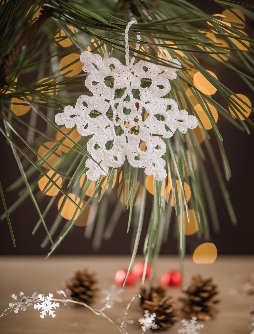 Rosarios4 268 Floco de Neve schema decorazione
