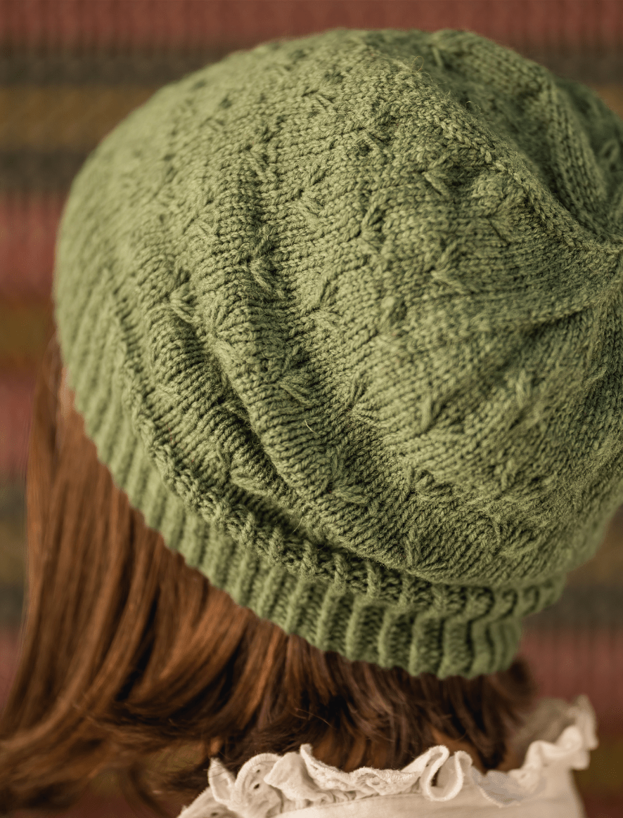 Rosarios4 393 Gorro Bosque schema maglia donna