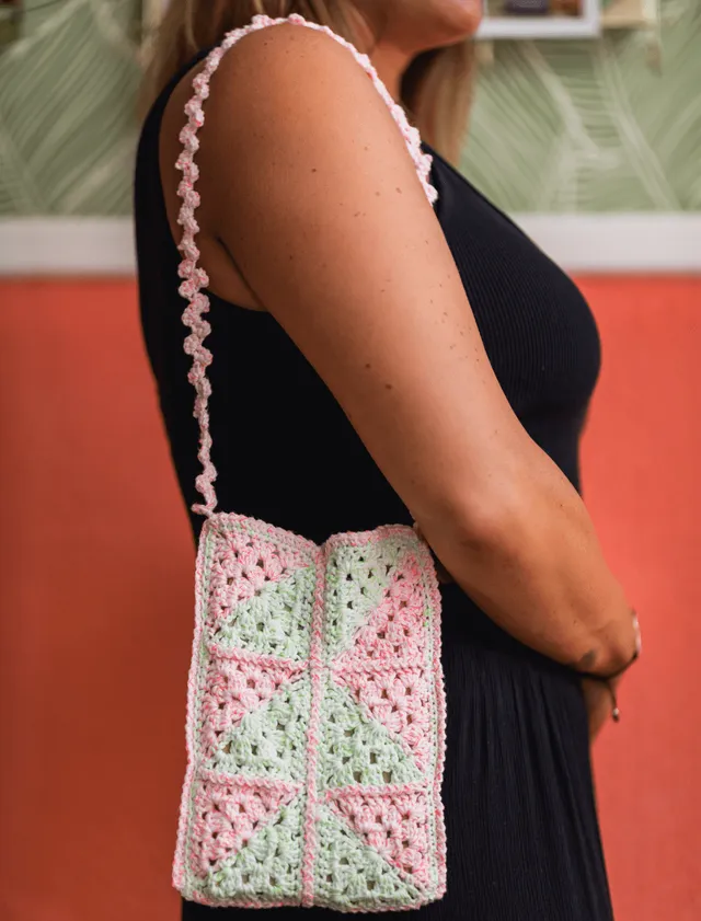 Rosarios4 375 Bolsa Néon schema borsa decorazione
