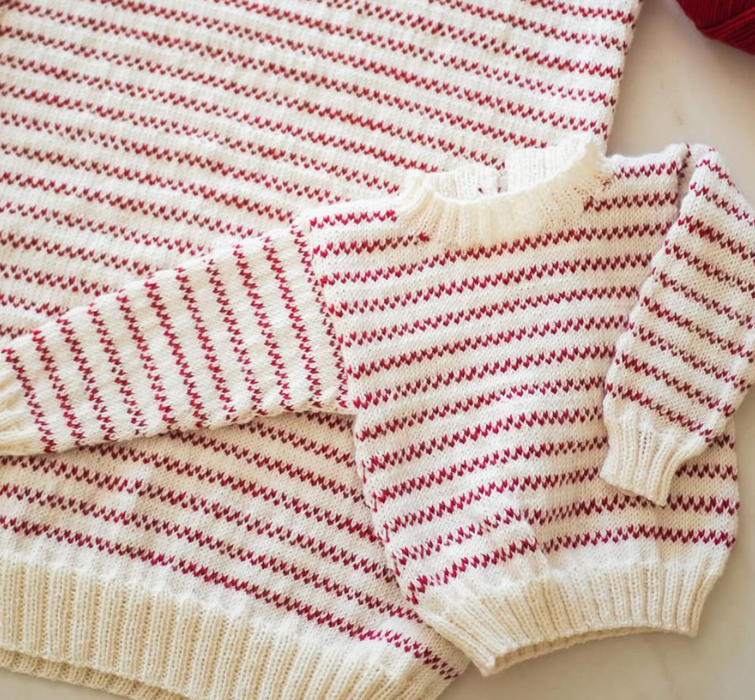 Annyblatt Frances maglione schema maglia taglia 1 naturale merino