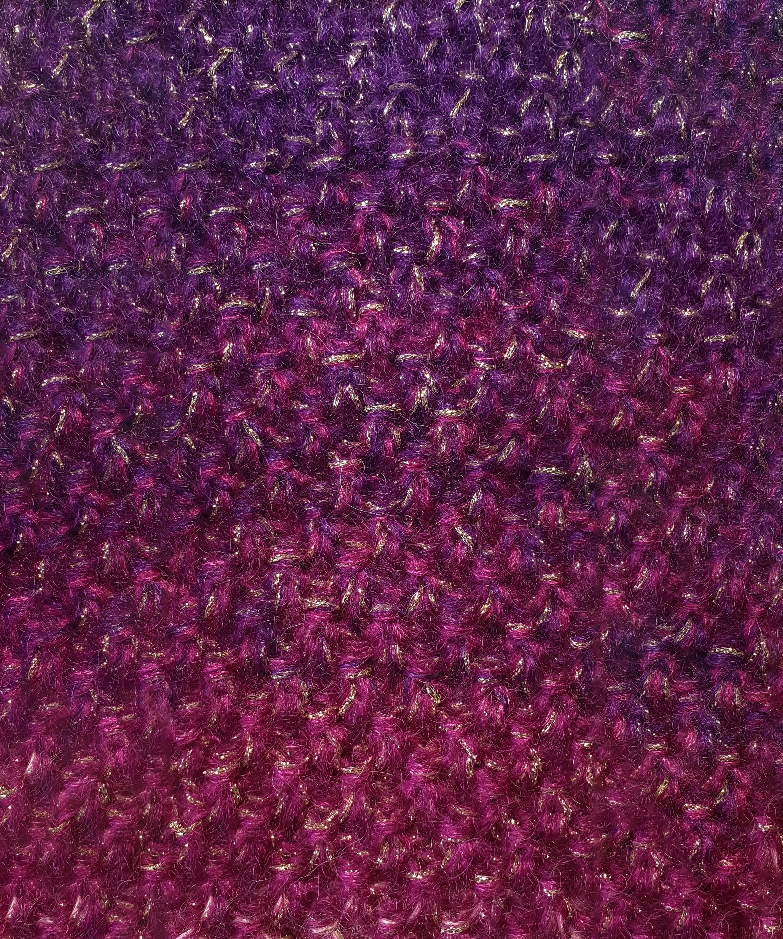 Anny Blatt Méribel kit sciarpa mohair oceano taglia unica