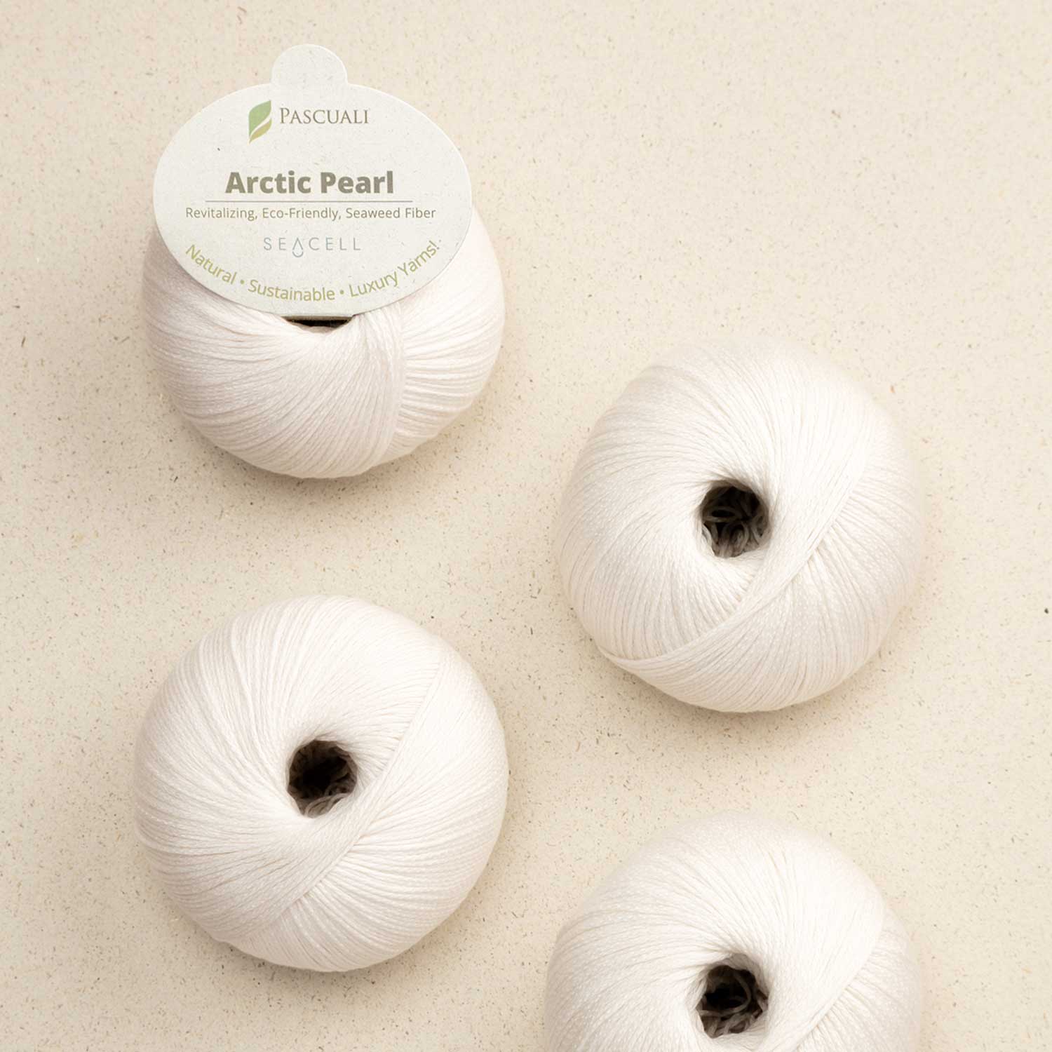 Pascuali Arctic Pearl filato vegano Seaweed 18
