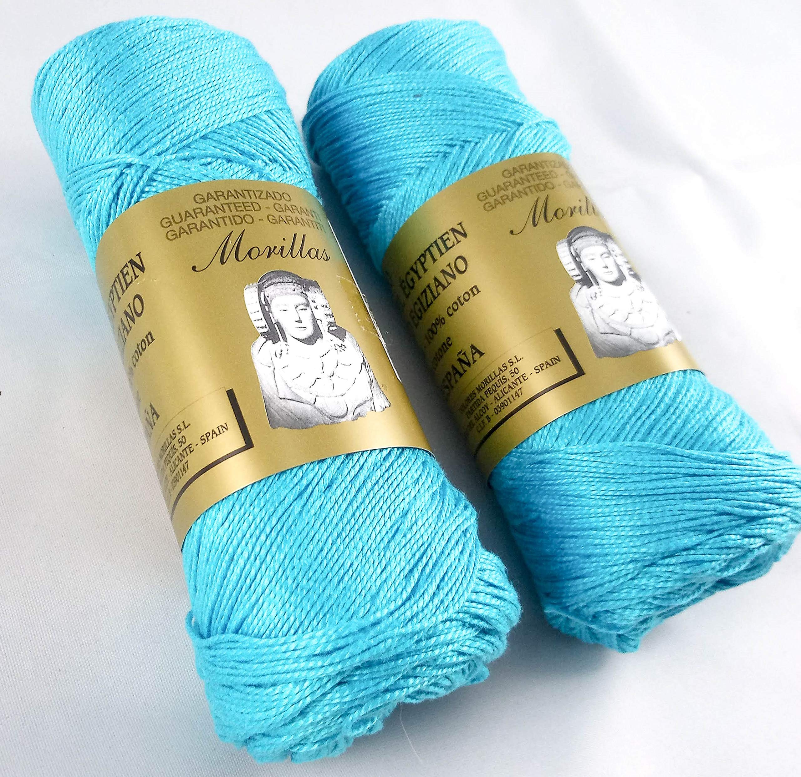 Morillas Zepelines Ne 8/2 filo cotone 2x70 g blu 4 mercerizzato