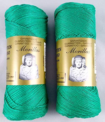 Morillas Zepelines Ne 5/2 cotone perlato turchese 20 2x75g