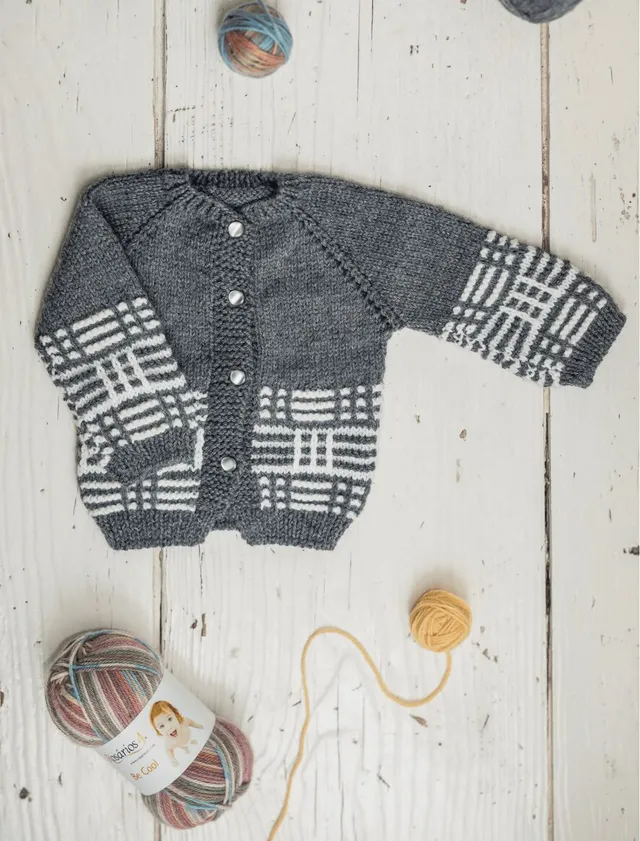 Rosarios4 165 Casaco Be Cool schema cardigan bambino