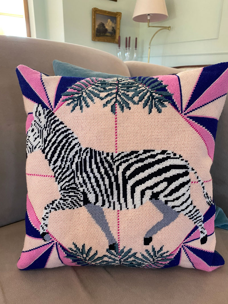Appleton Zebra kit arazzo Vibrant Colourway lana
