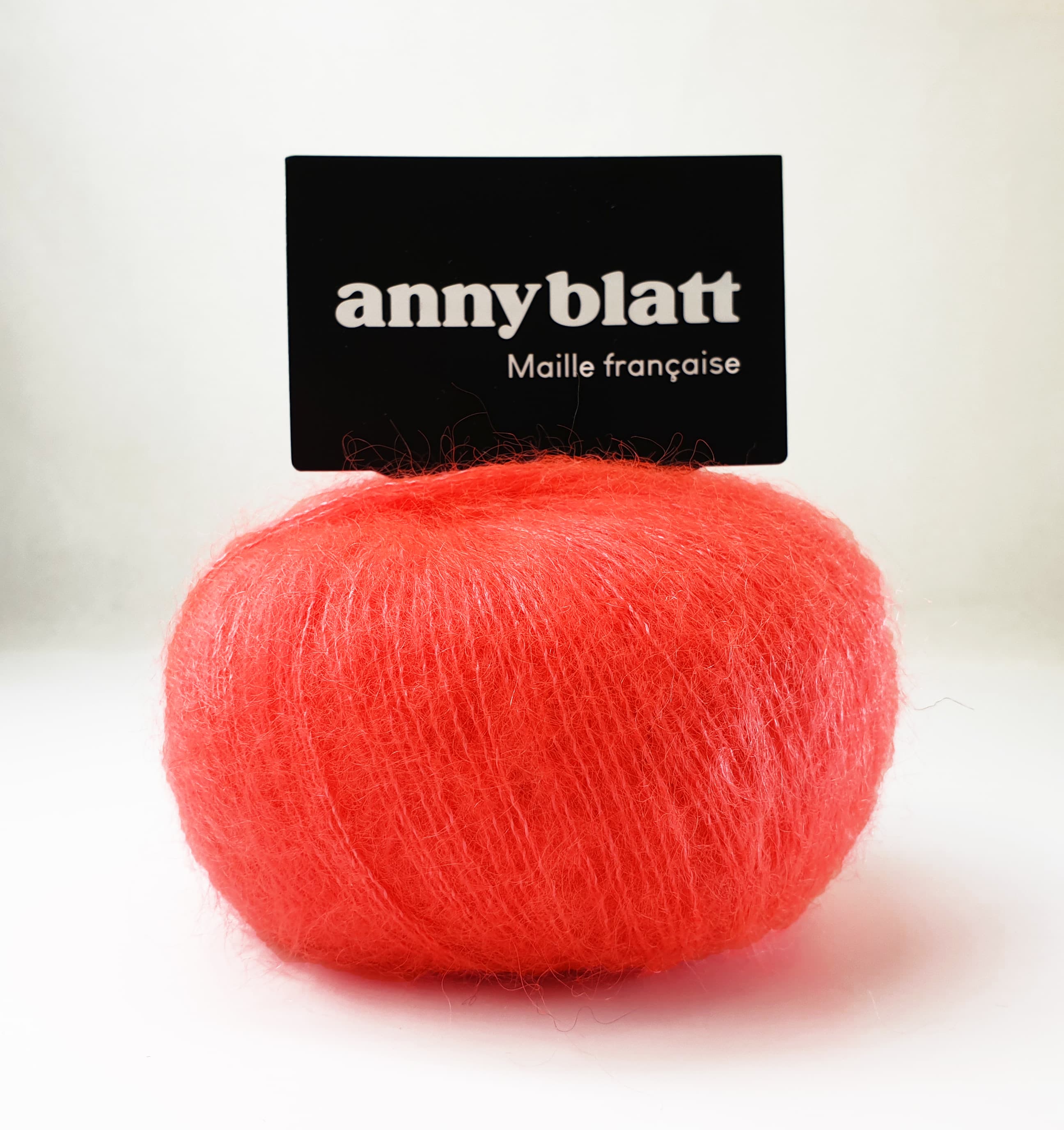 Anny Blatt Pearl kit maglia smanicato mohair seta